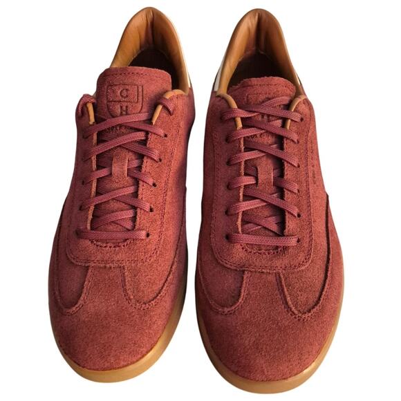 Cole Haan Men GrandPro Turf Sneaker US 10 M Mahogany Suede - Picture 4 of 7